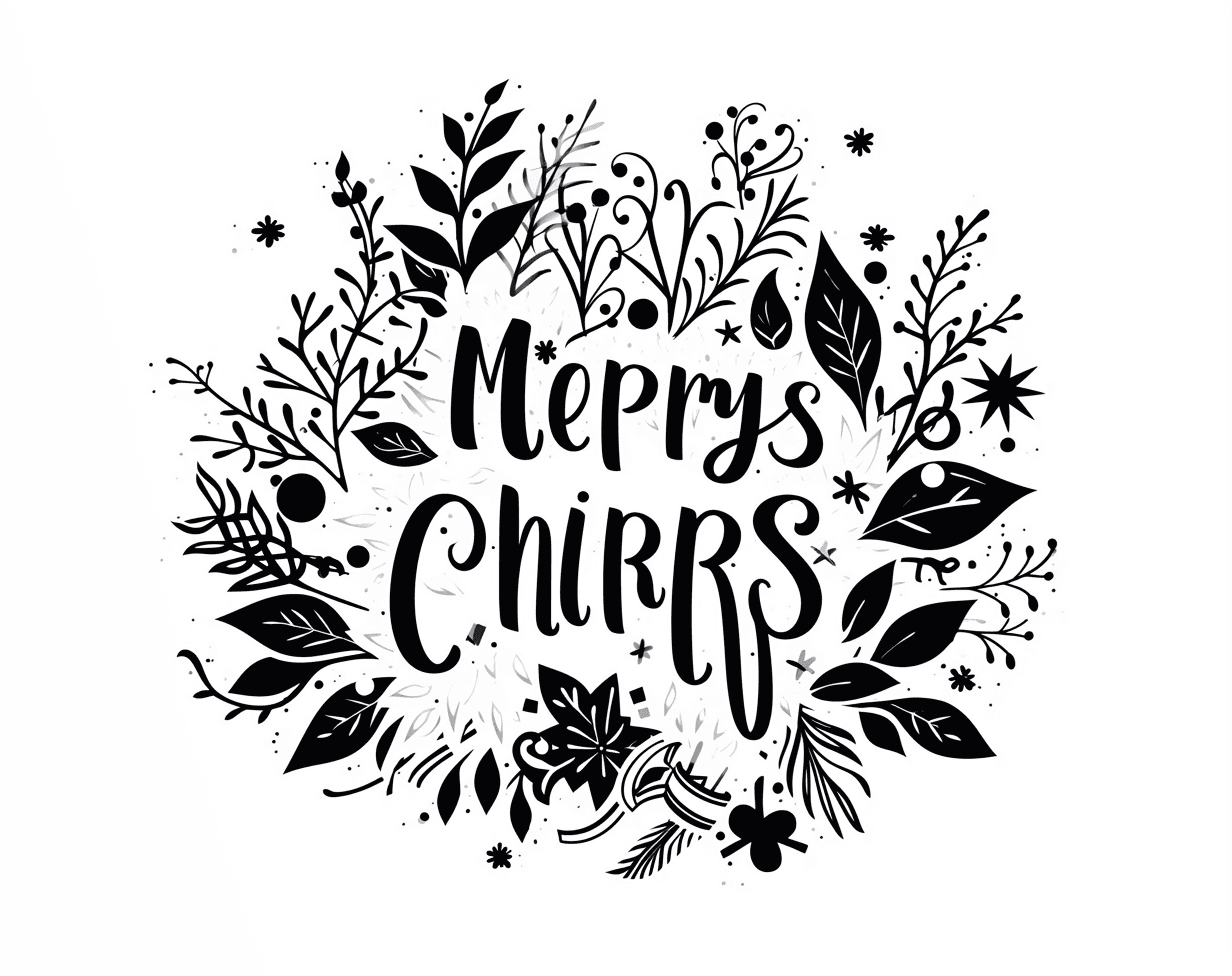 Christmas Letter Gleam original repeating artwork
