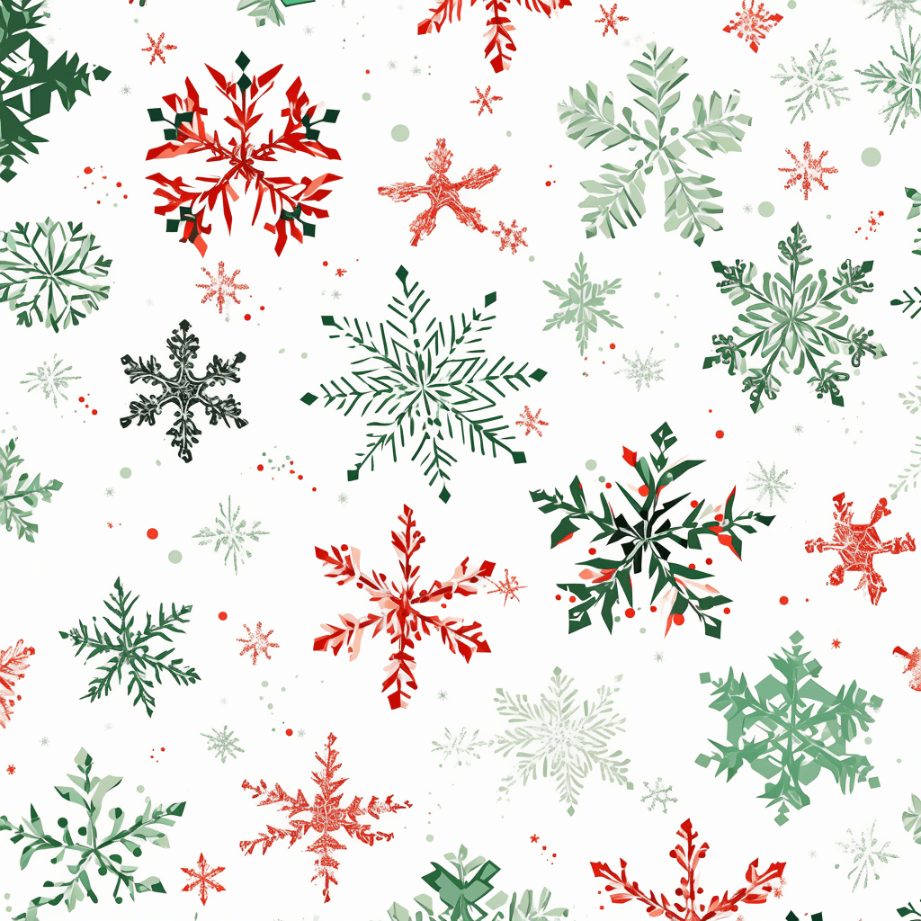 Christmas Design Loop original repeating artwork