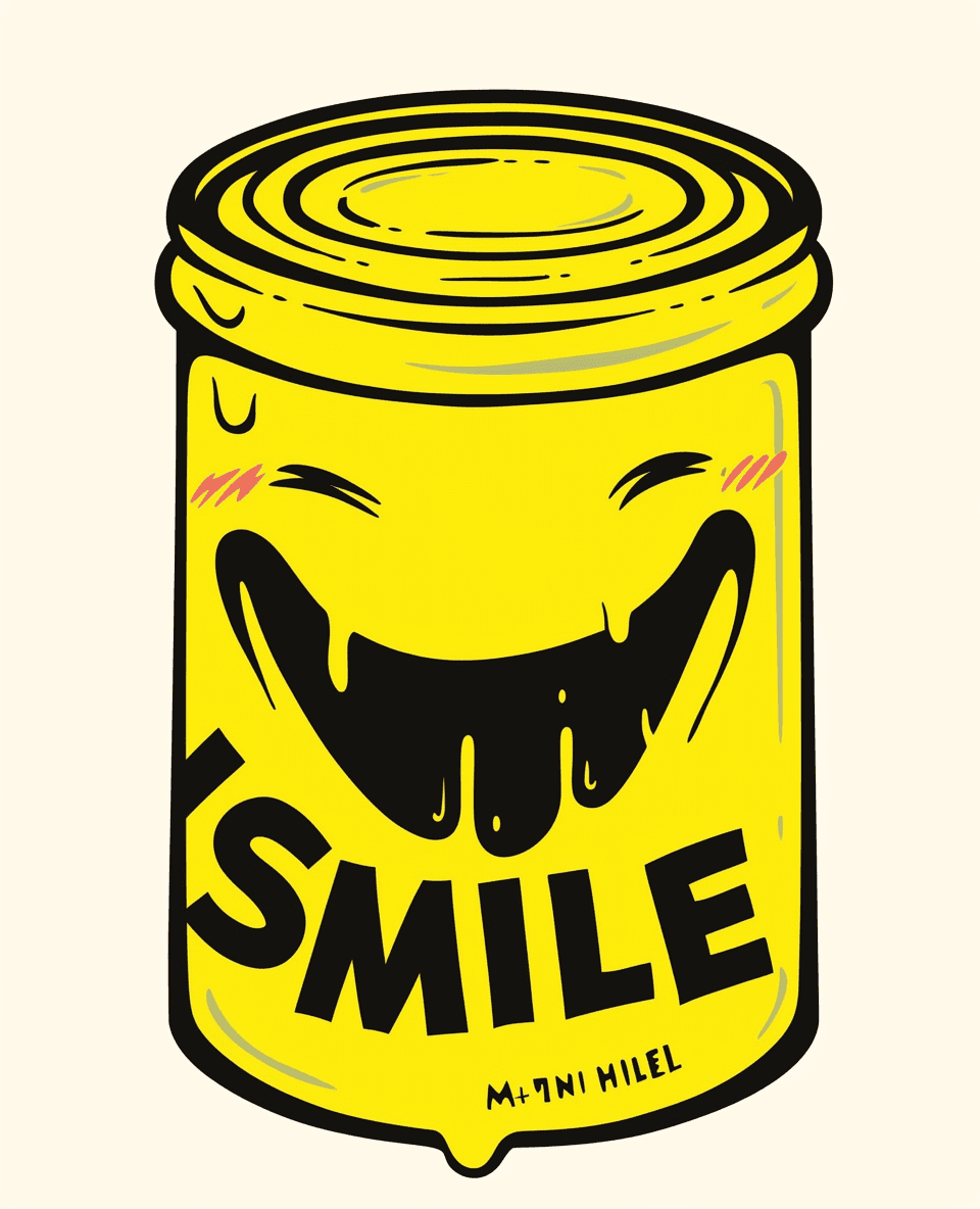 Funny Emoji 006 original repeating artwork