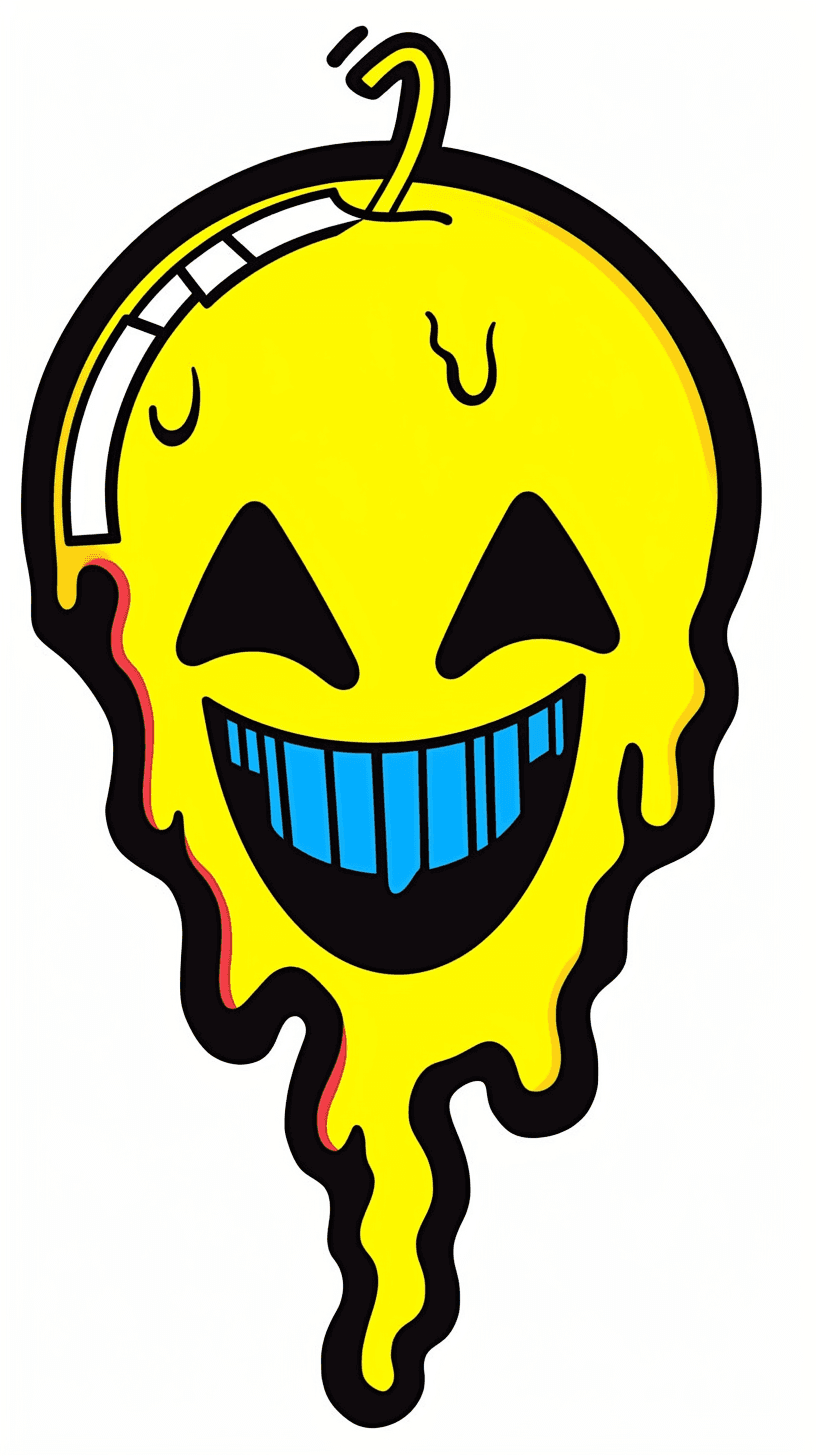Fun Emoji Glide original repeating artwork