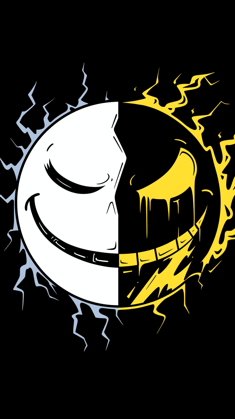 Fun Emoji Trail original repeating artwork