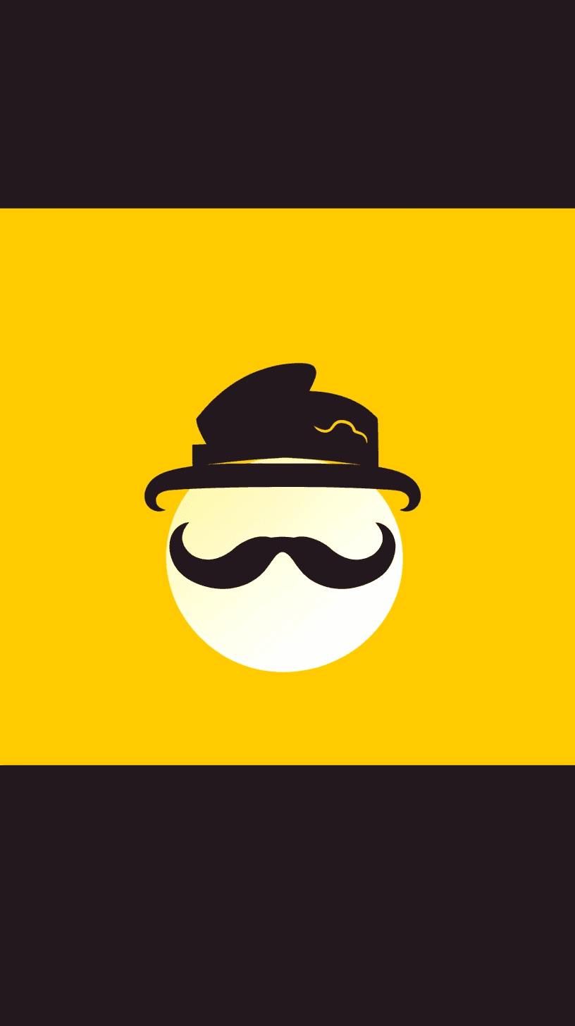 Hat Snap original repeating artwork