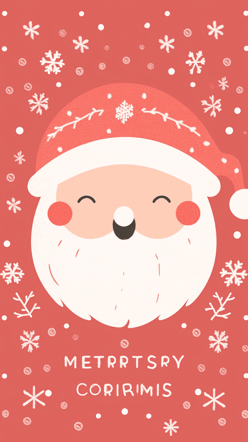 Christmas Santa Session original repeating artwork