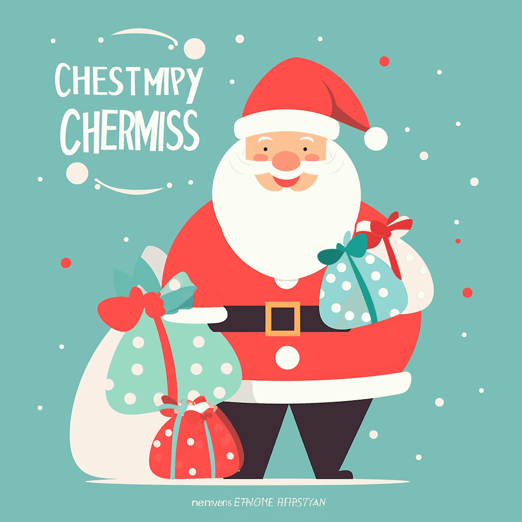 Christmas Santa 002 original repeating artwork