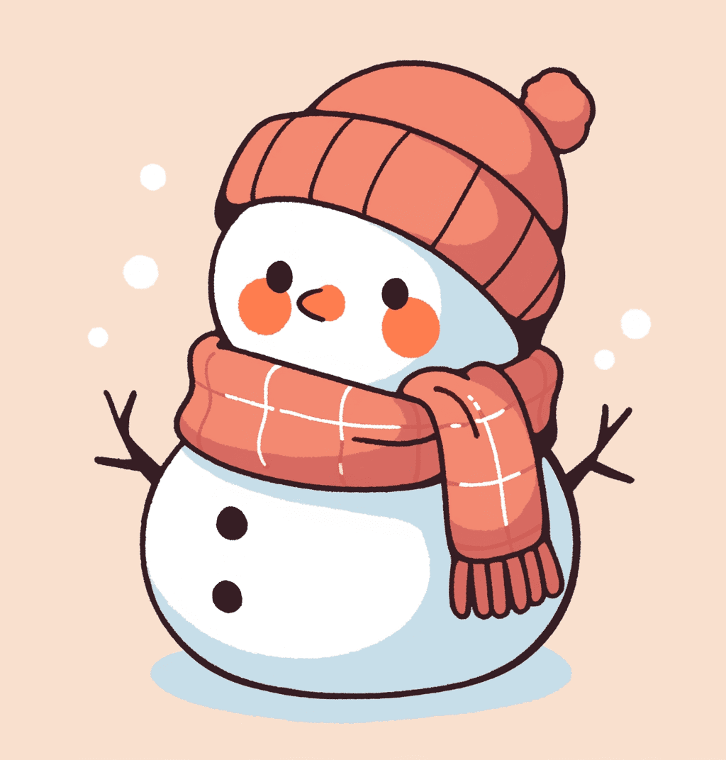 Christmas Snowman 006 original repeating artwork