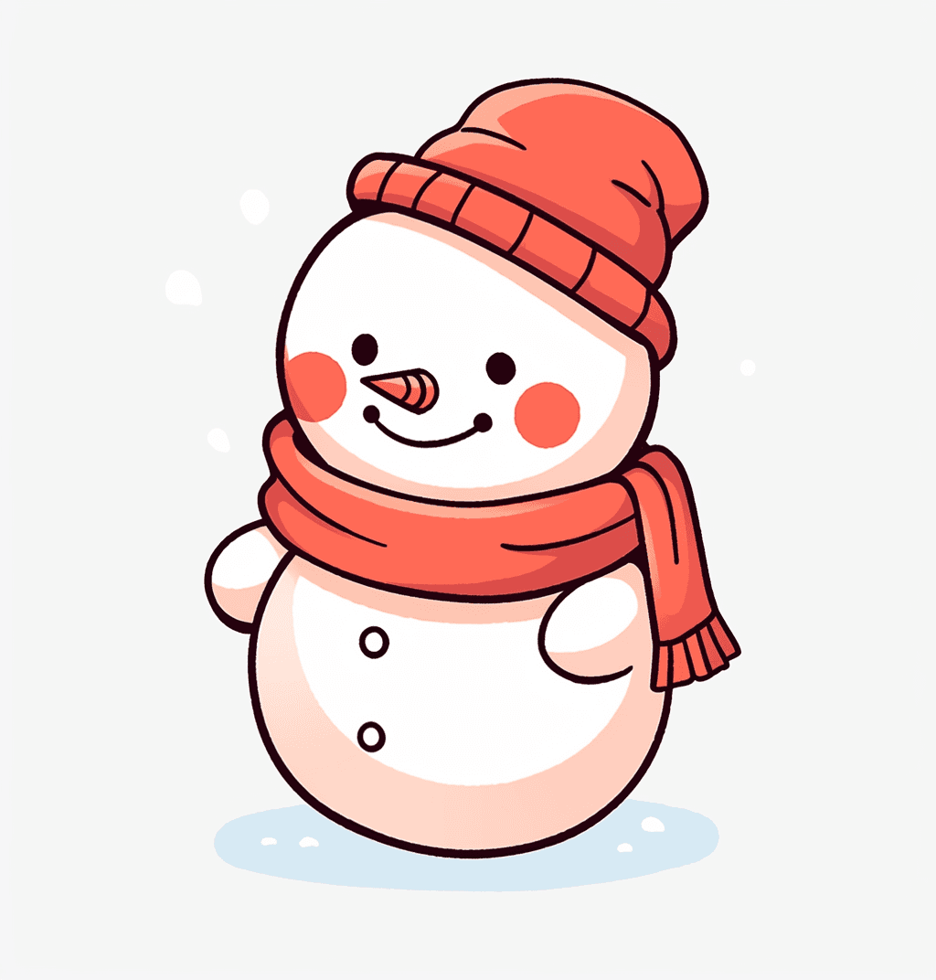 Christmas Snowman 001 original repeating artwork