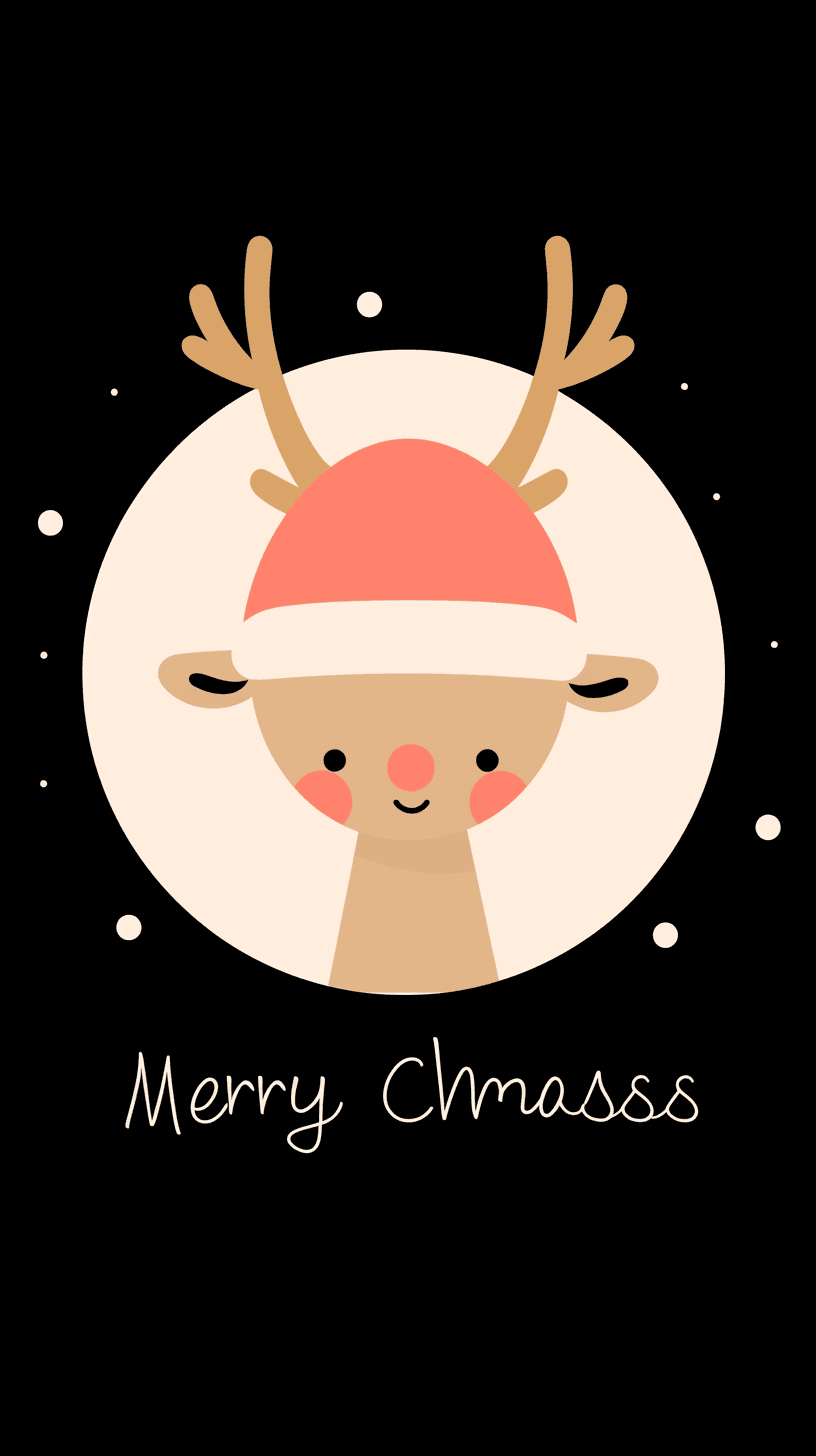 Christmas Reindeer 020 original repeating artwork