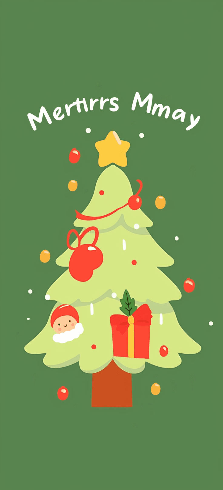 Christmas Tree 406 original repeating artwork