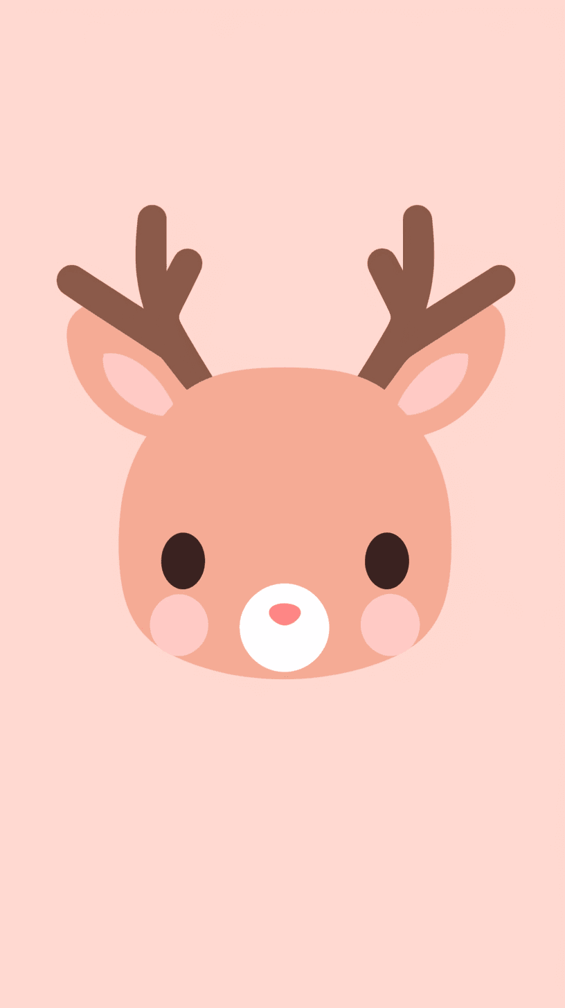 Christmas Reindeer Tribe original repeating artwork
