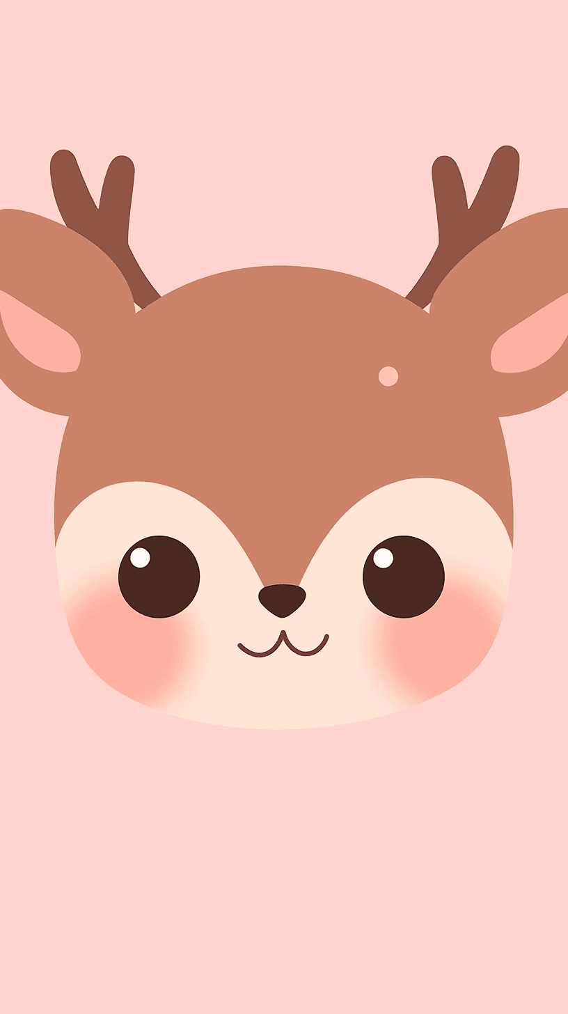 Christmas Reindeer Parade original repeating artwork