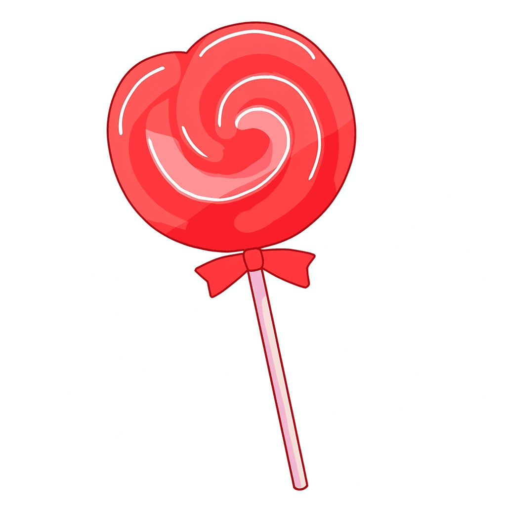 Christmas Lollipop Club original repeating artwork