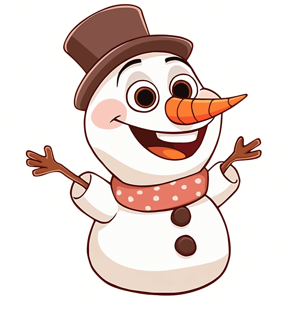 Christmas Snowman Festival original repeating artwork