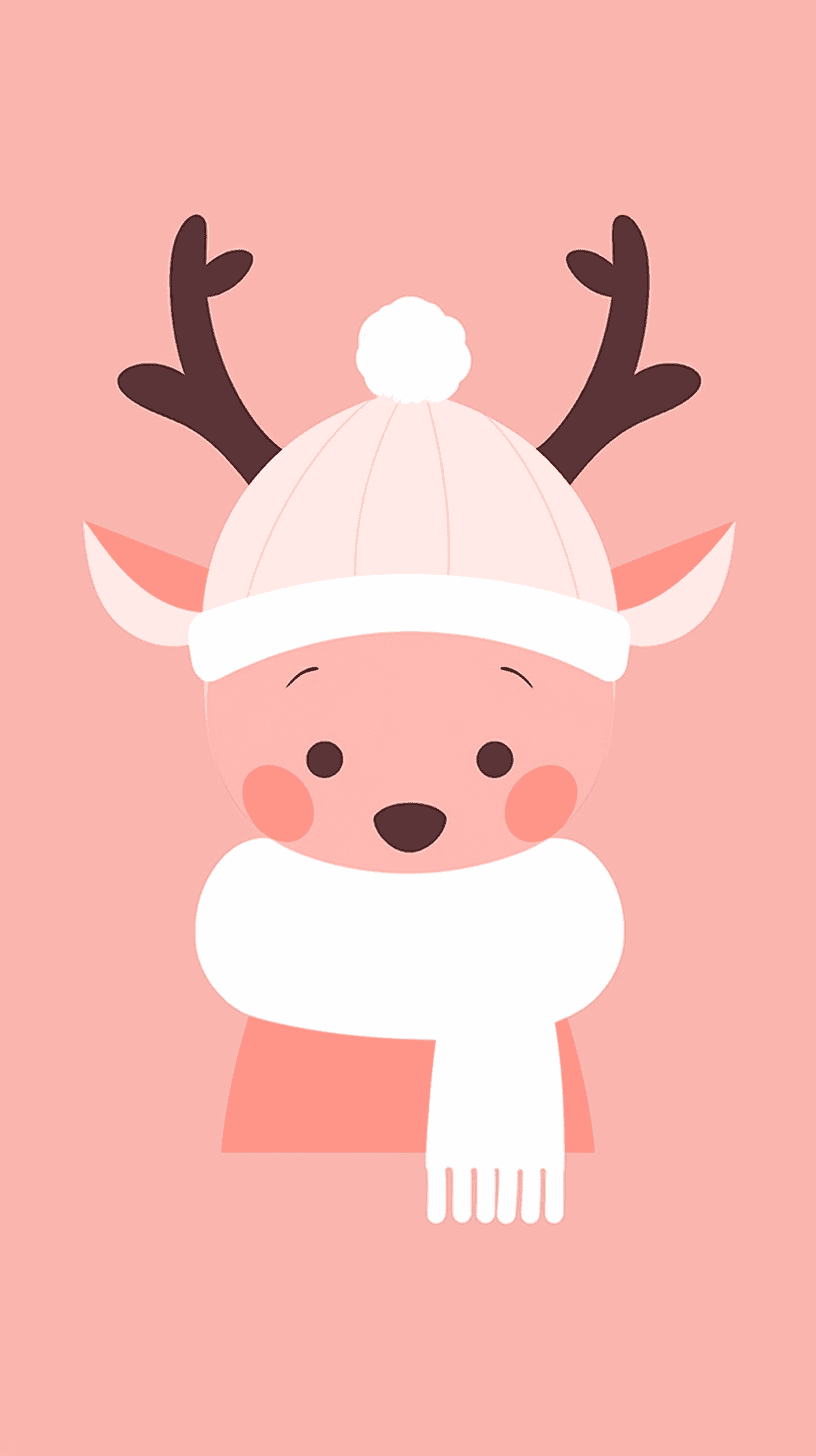 Christmas Reindeer 005 original repeating artwork