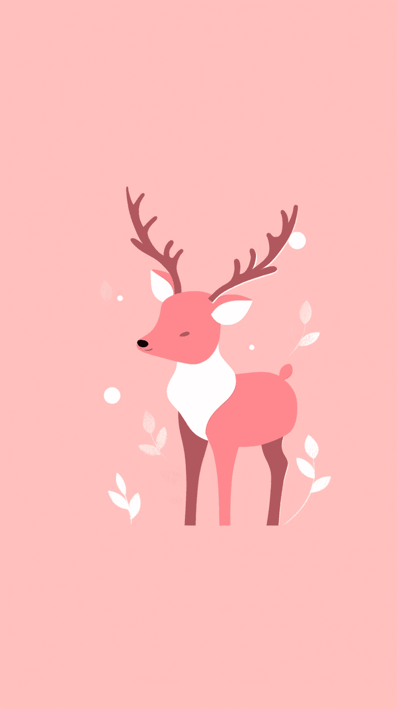 Christmas Reindeer 021 original repeating artwork