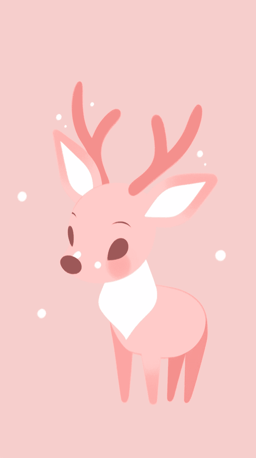 Christmas Reindeer 007 original repeating artwork