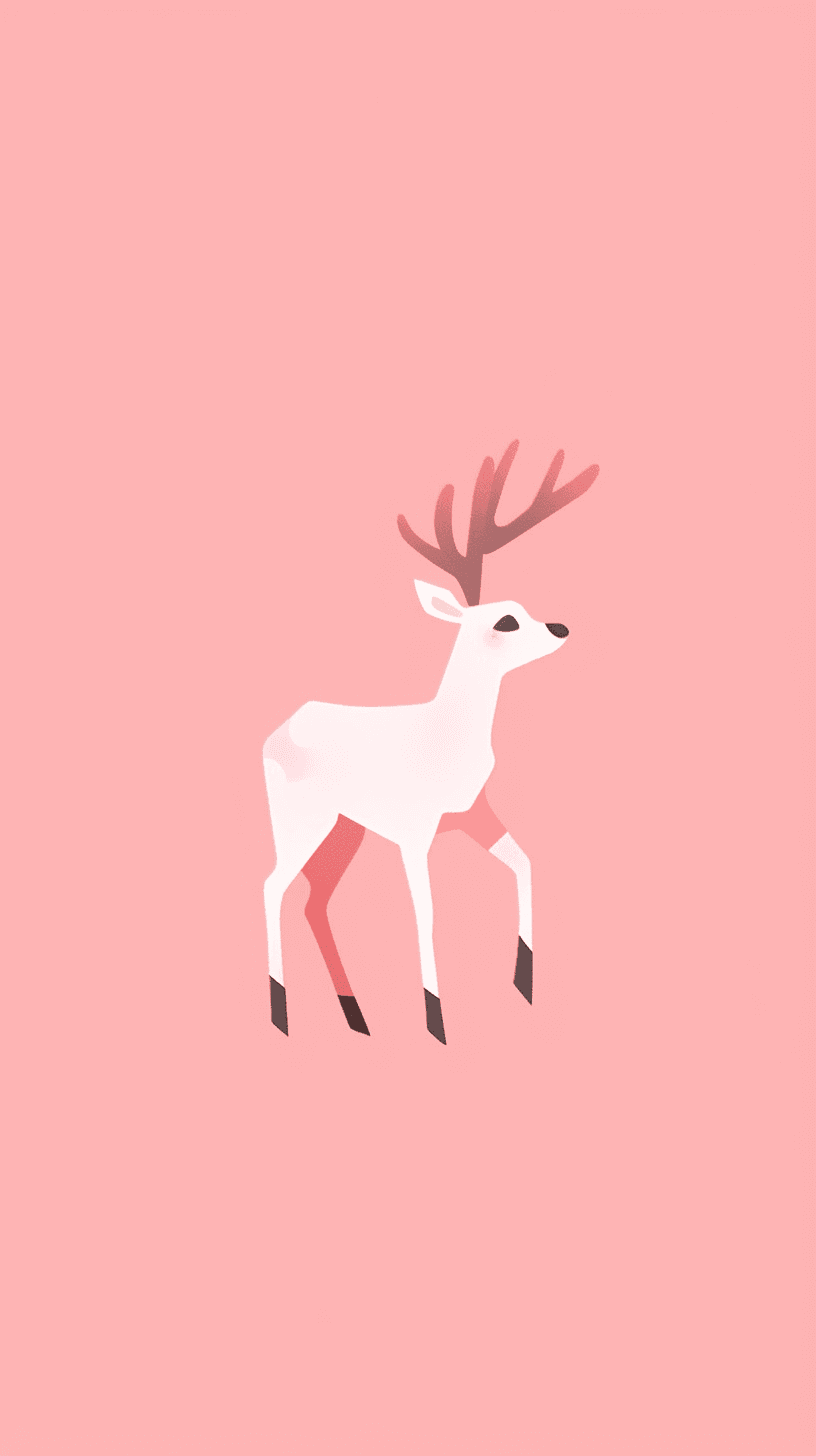 Christmas Reindeer 006 original repeating artwork