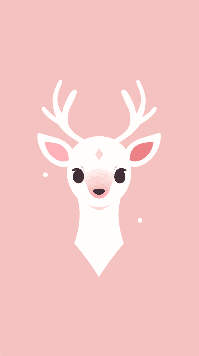 Christmas Reindeer 004 original repeating artwork