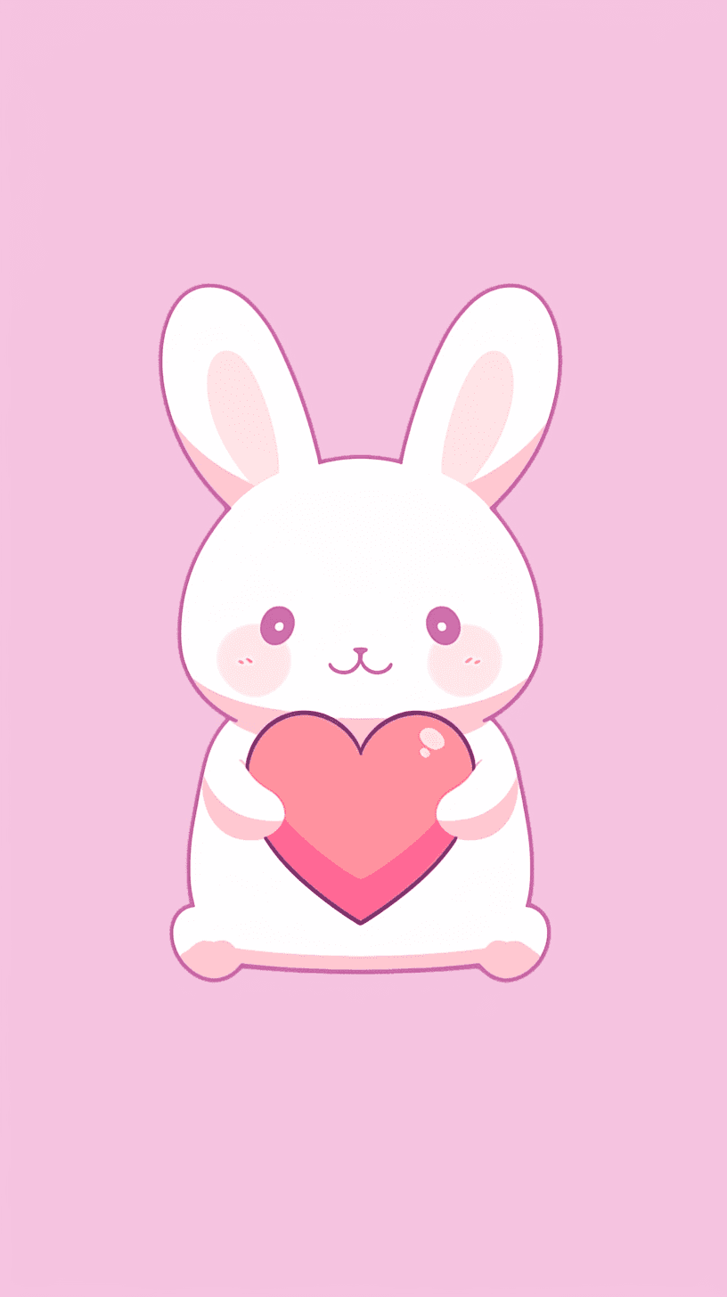 Cute Bunny Blast original repeating artwork