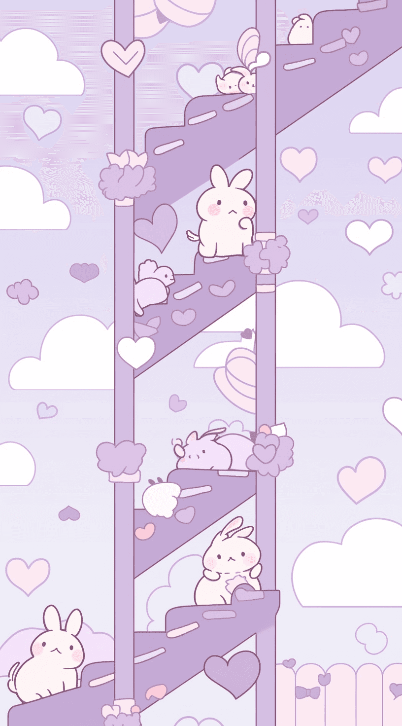 Cute Bunny 001 original repeating artwork