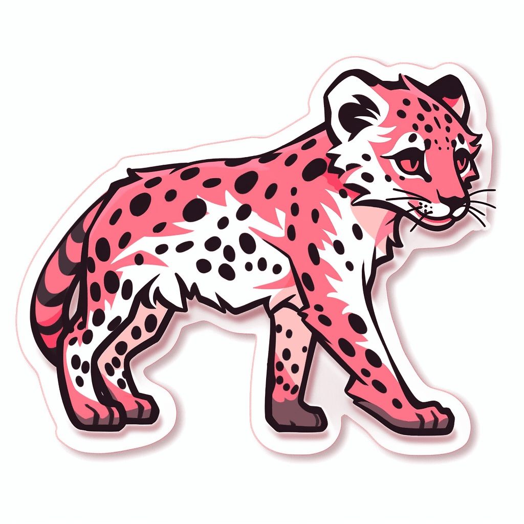 Leopard 007 original repeating artwork