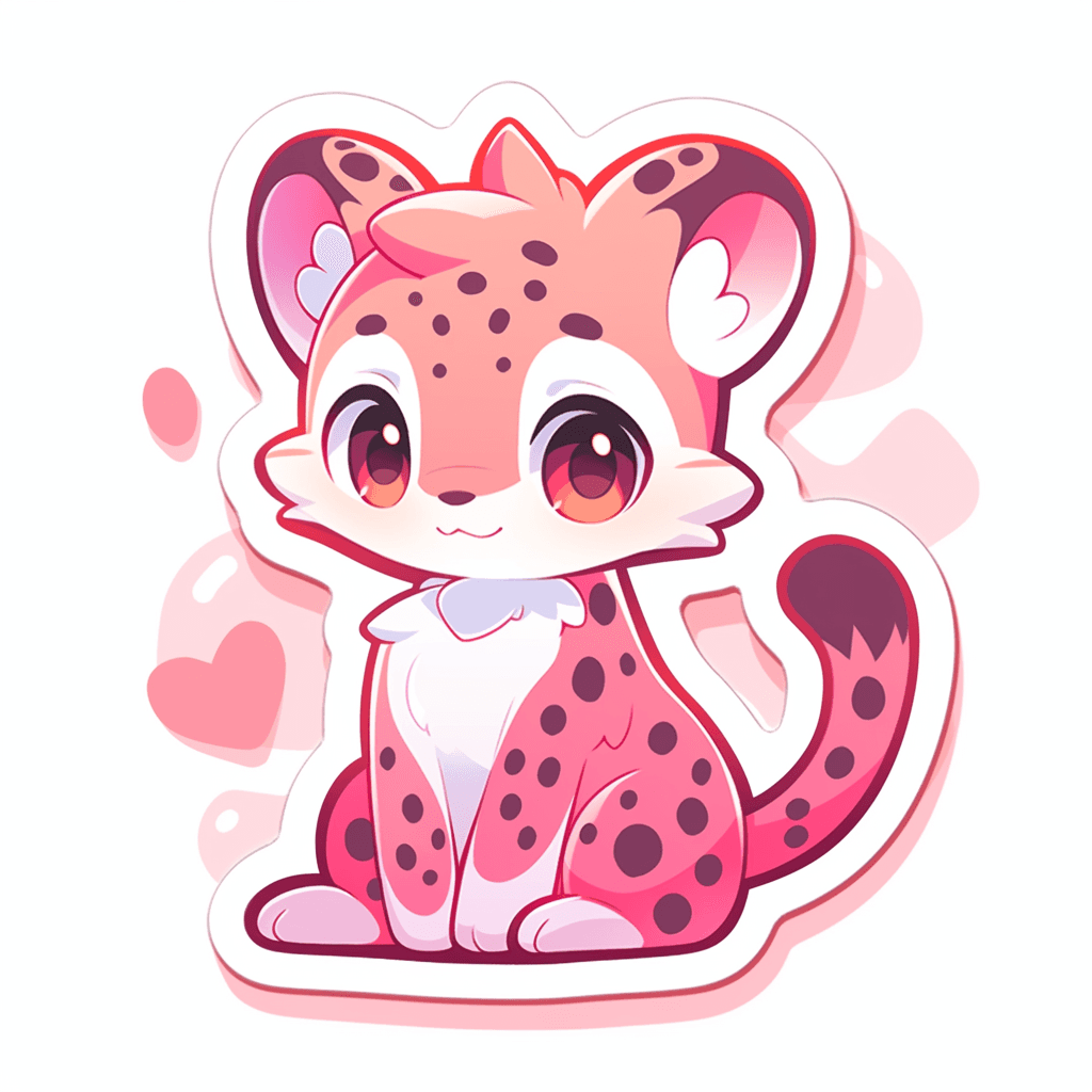 Leopard Bounce original repeating artwork