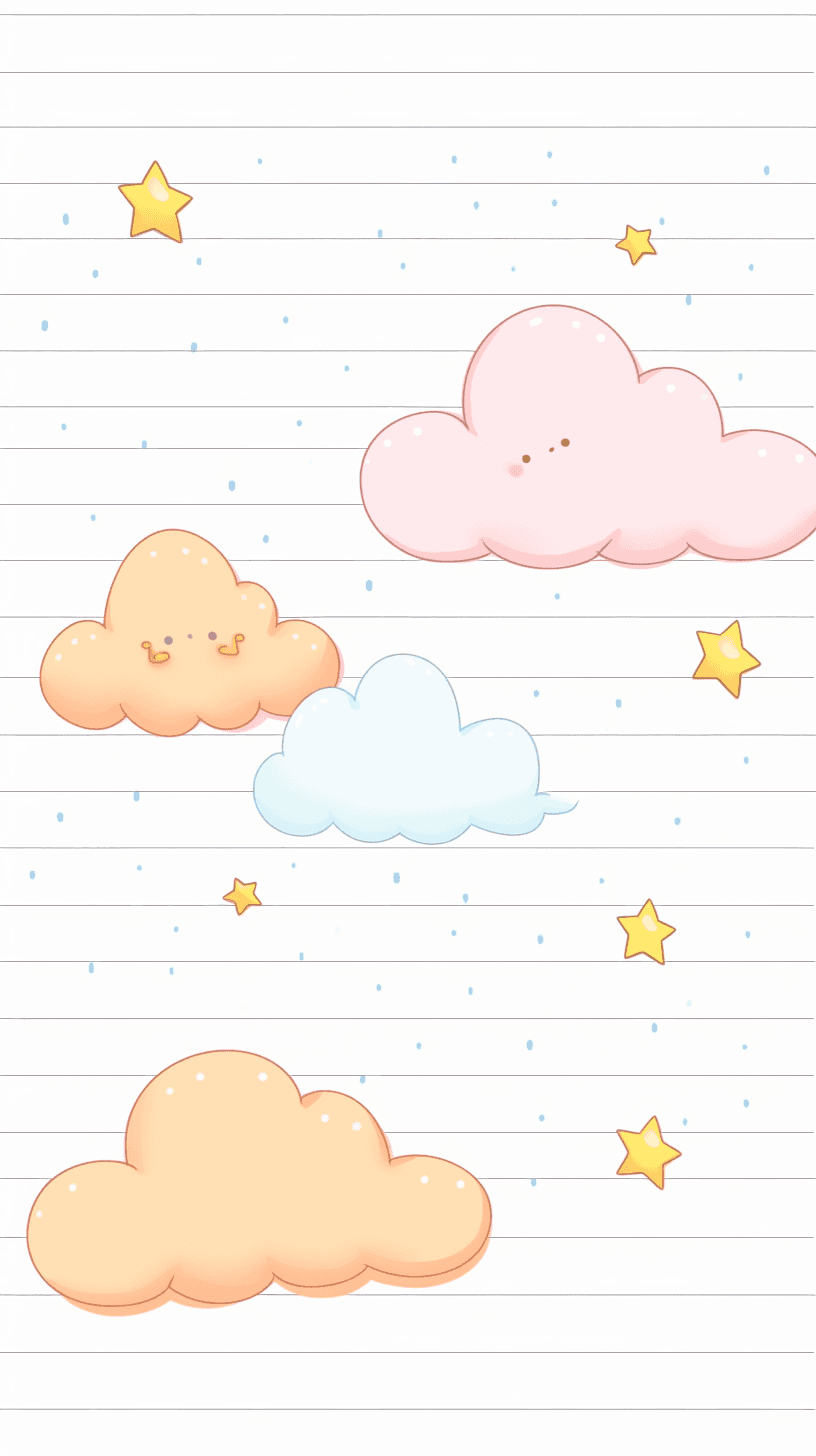 Cloud Pop original repeating artwork