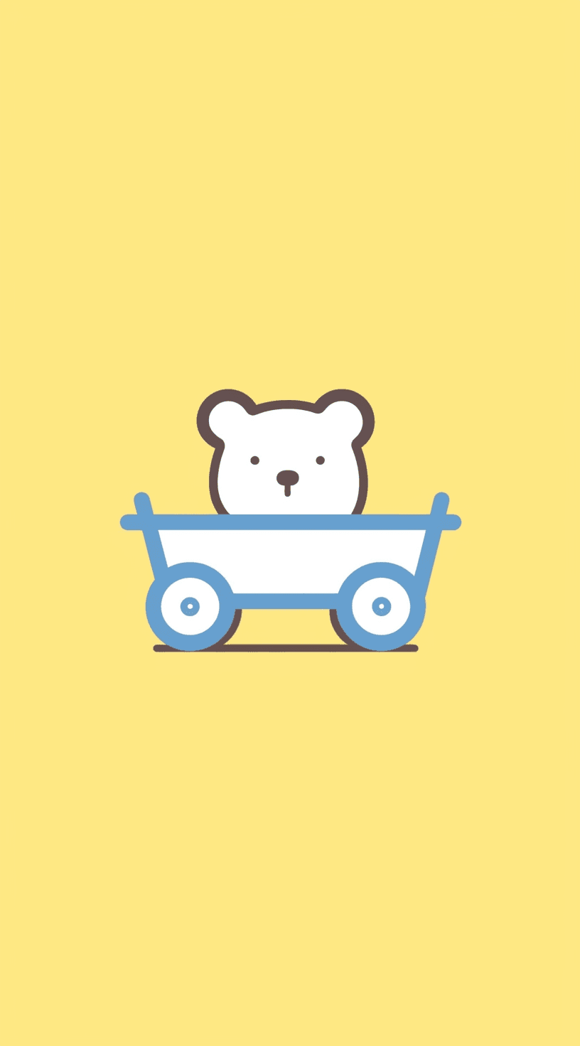Cute Bear 043 original repeating artwork