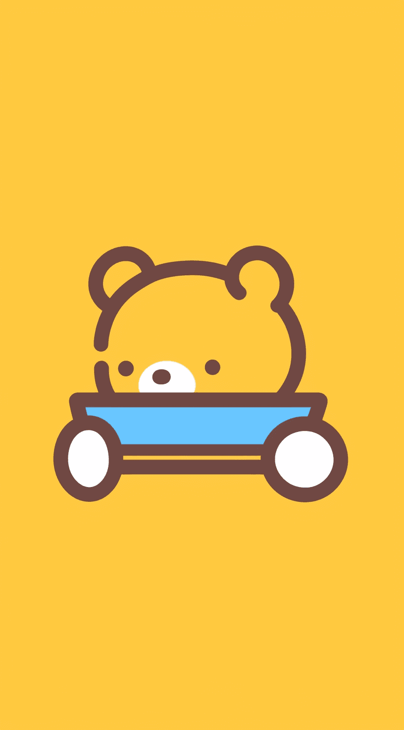Cute Bear Harbor original repeating artwork