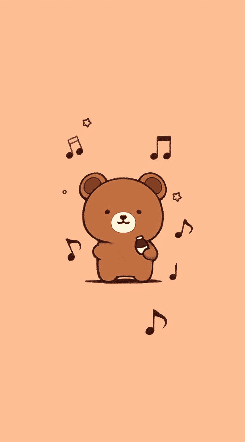 Cute Bear 068 original repeating artwork