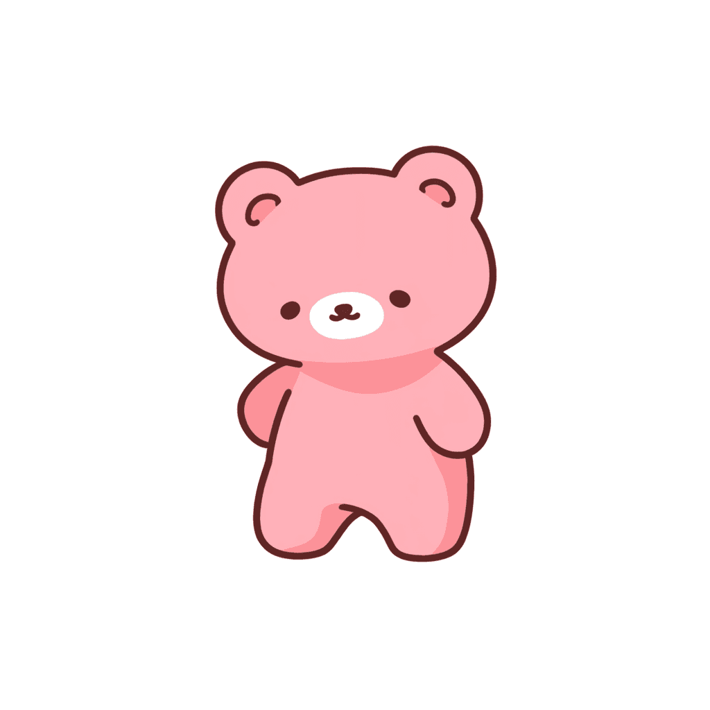 Cute Bear Morning original repeating artwork