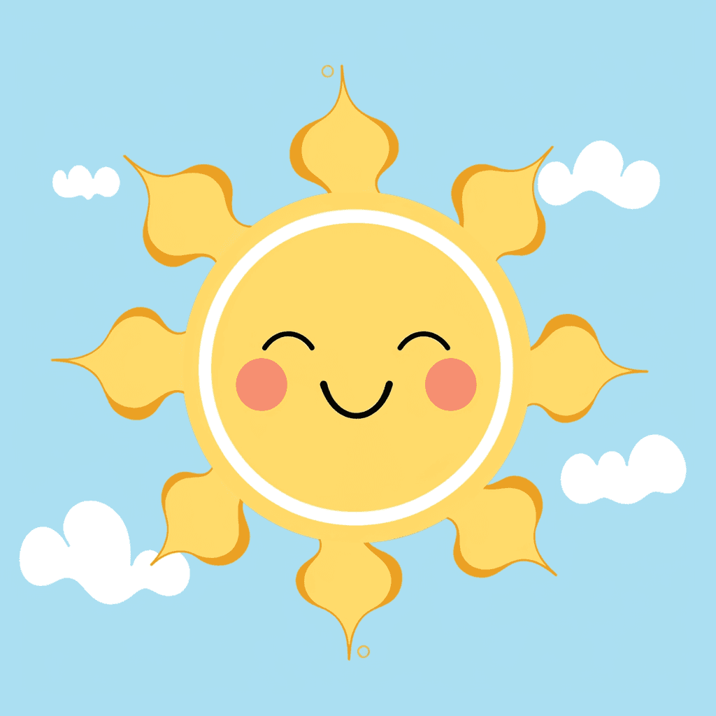 Sun Team original repeating artwork