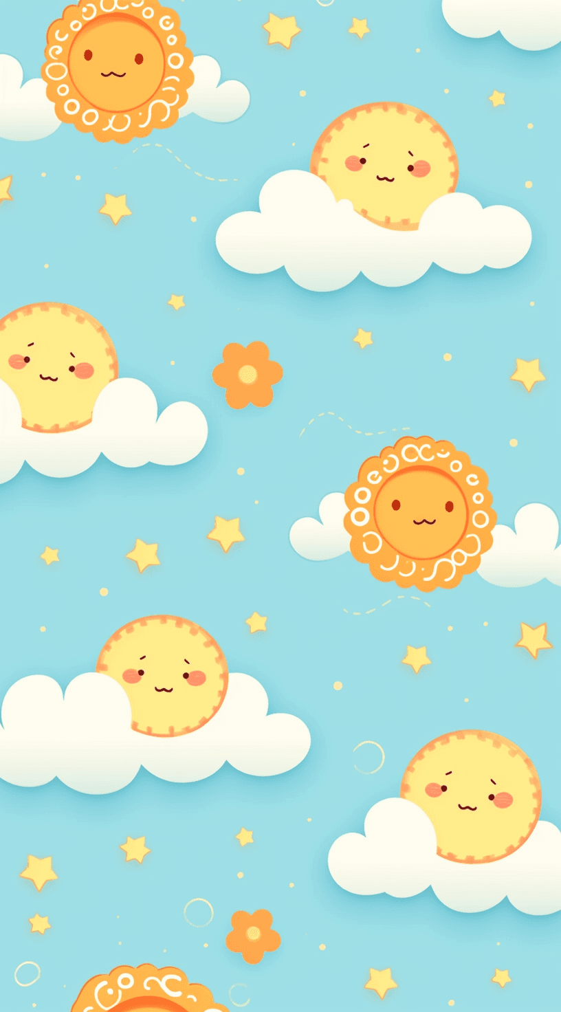 Sun 015 original repeating artwork