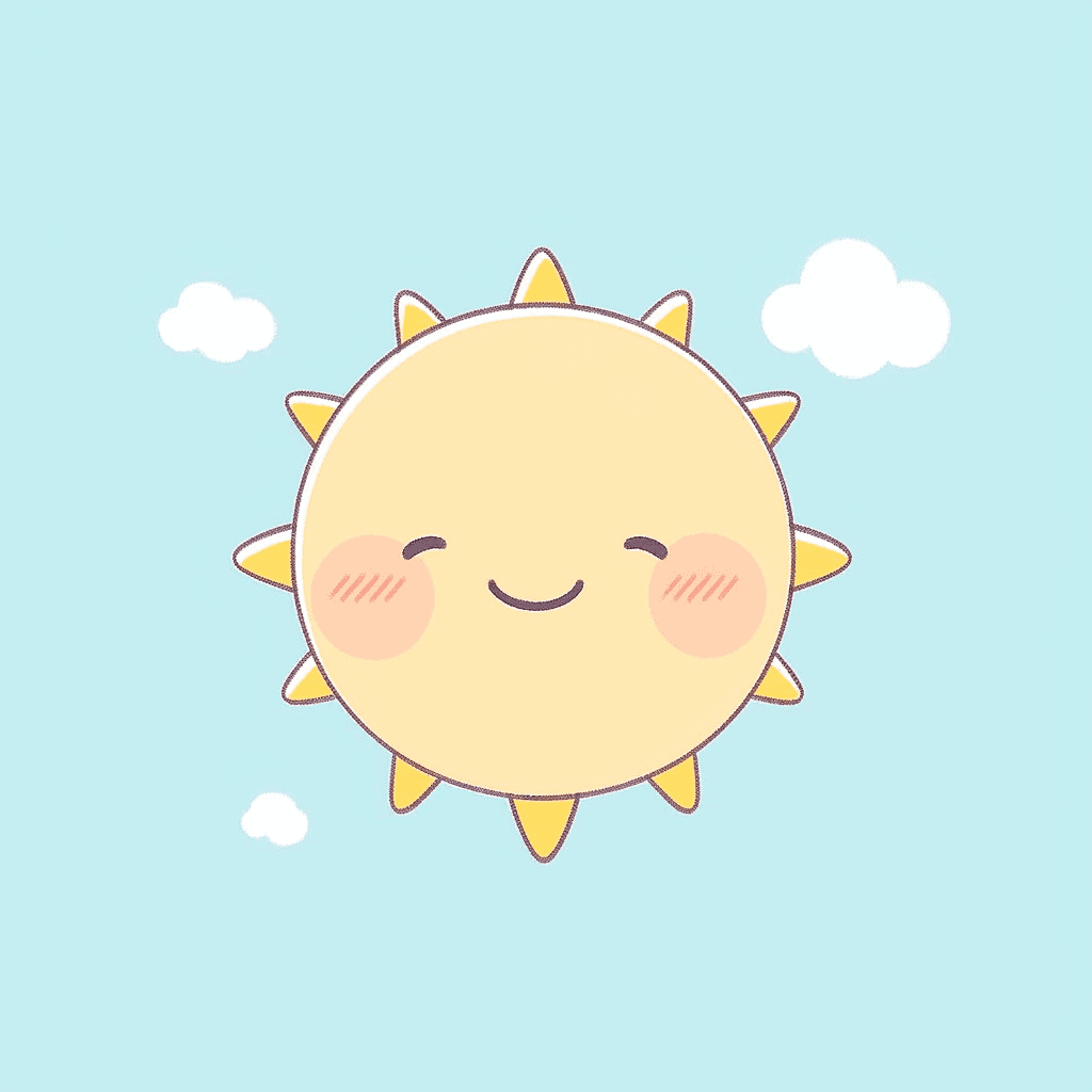 Sun Daybreak original repeating artwork