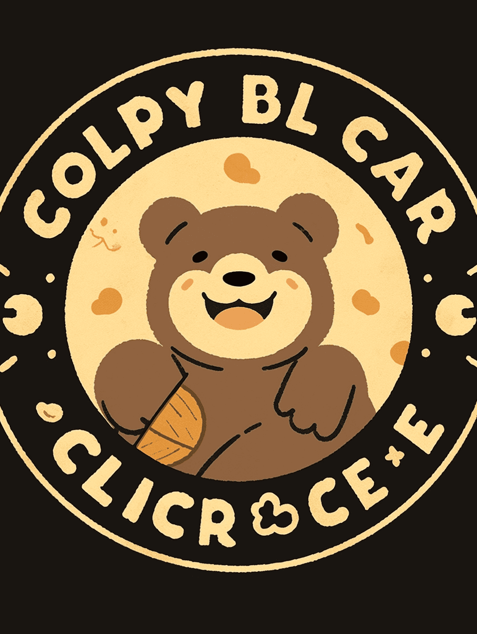 Cute Bear 042 original repeating artwork