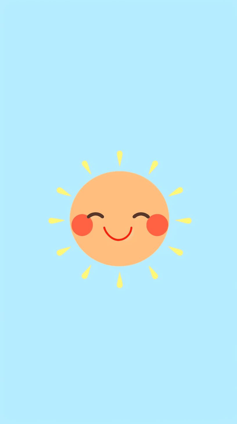 Cartoon Sun Crew original repeating artwork