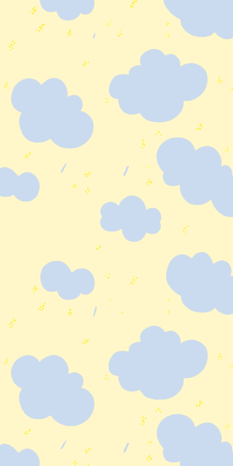 Cartoon Cloud Hue original repeating artwork