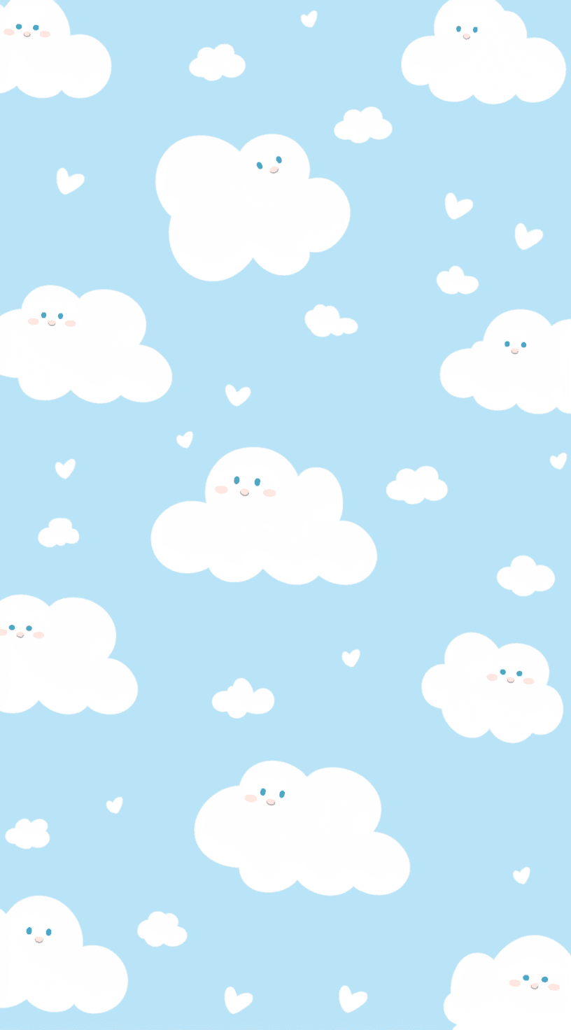 Cloud Sprint original repeating artwork