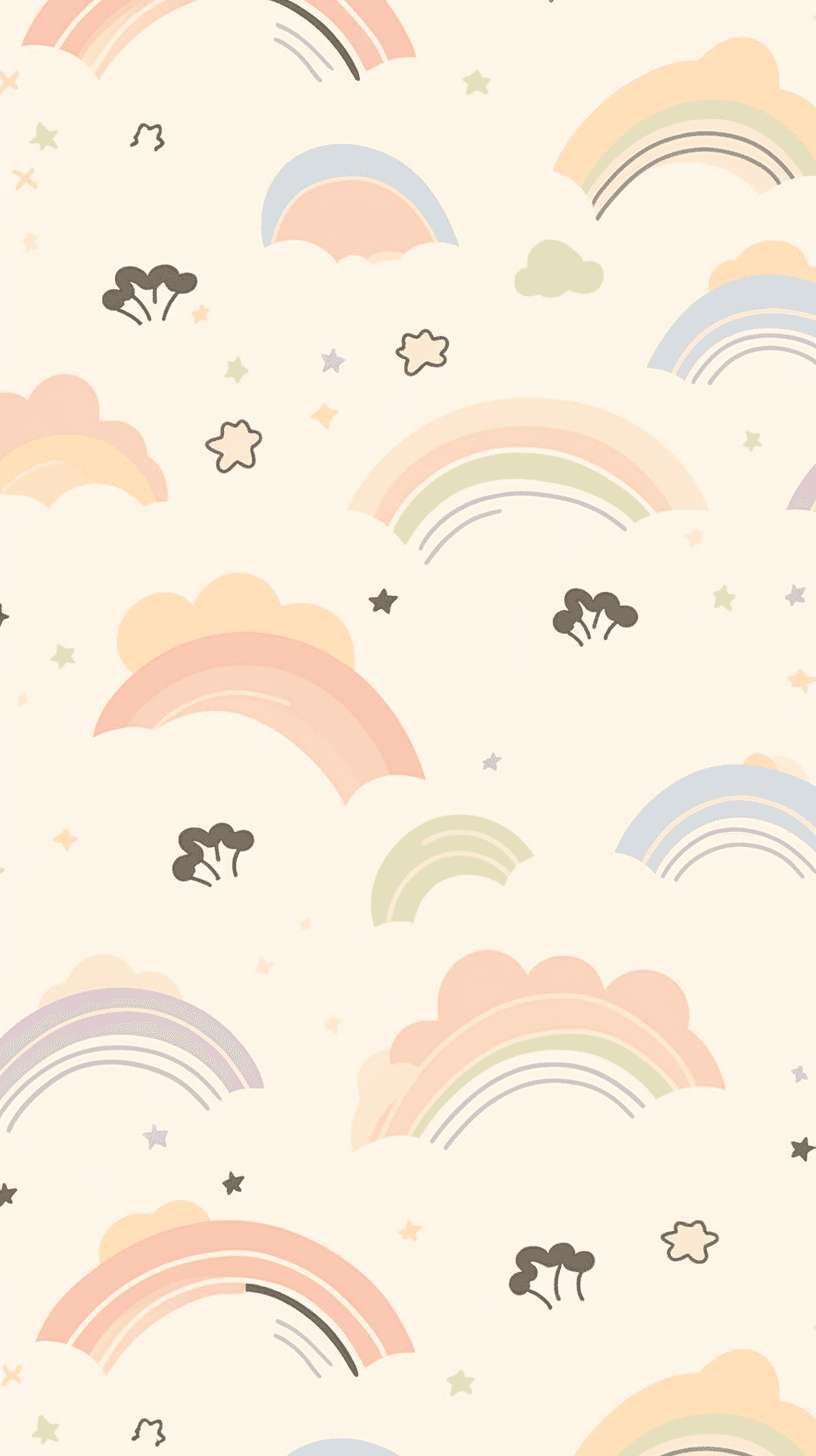 Rainbow 094 original repeating artwork