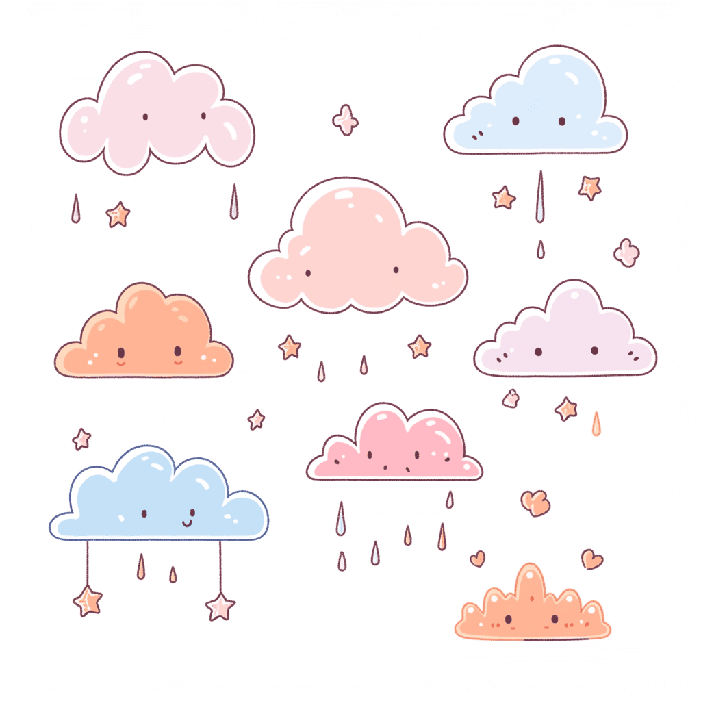 Cloud 352 original repeating artwork