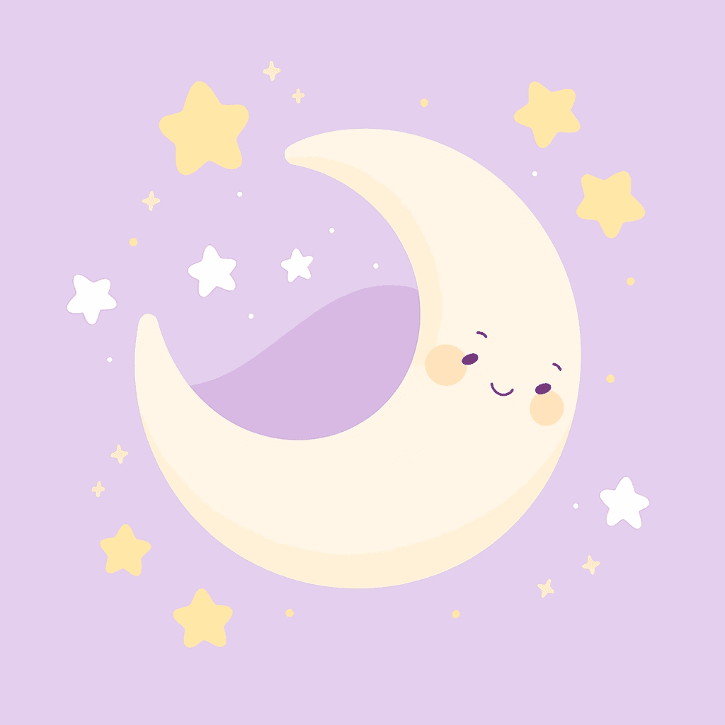 Moon Tune original repeating artwork