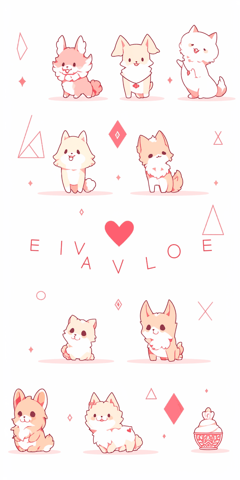 Cute Puppy 049 original repeating artwork