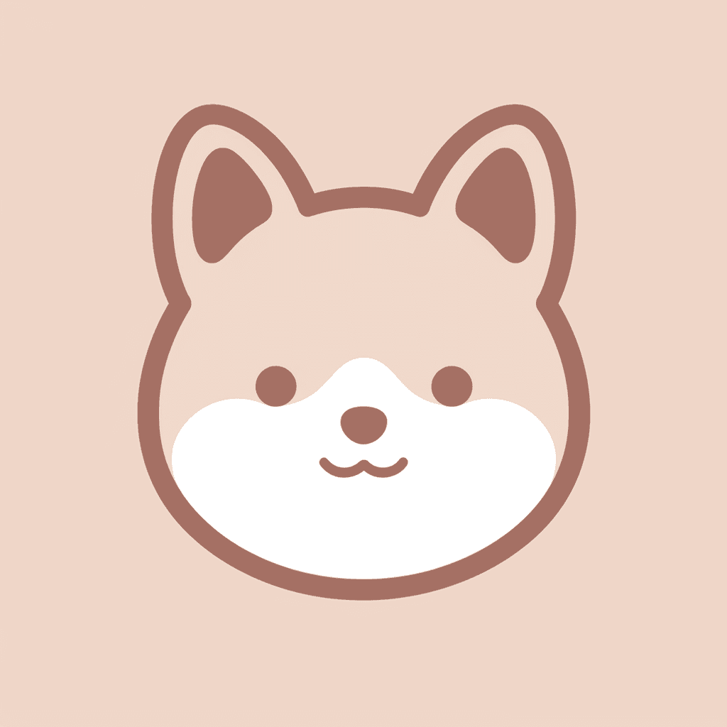 Cute Puppy Roam original repeating artwork