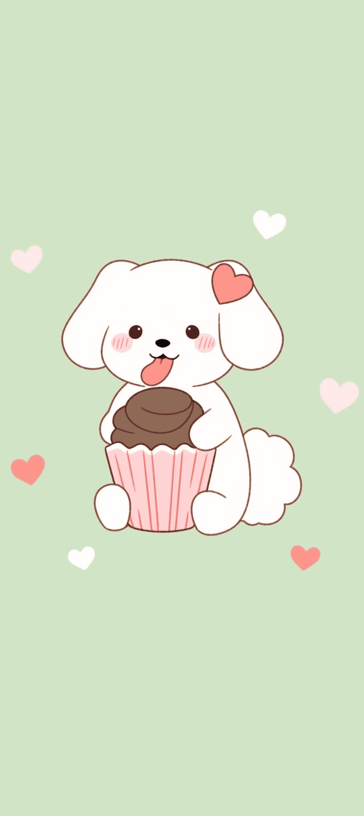 Cute Puppy 108 original repeating artwork