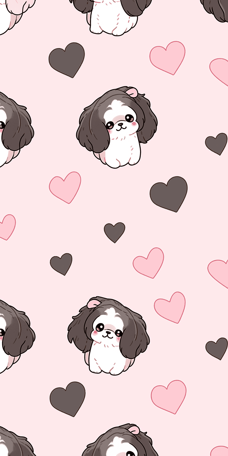 Cute Puppy 115 original repeating artwork
