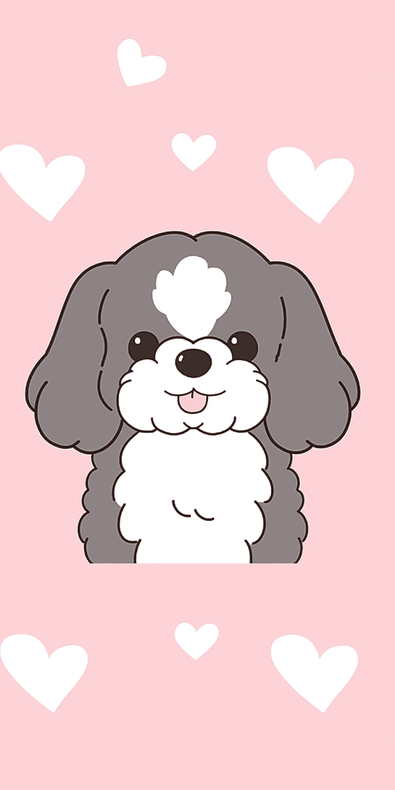 Cute Puppy 048 original repeating artwork