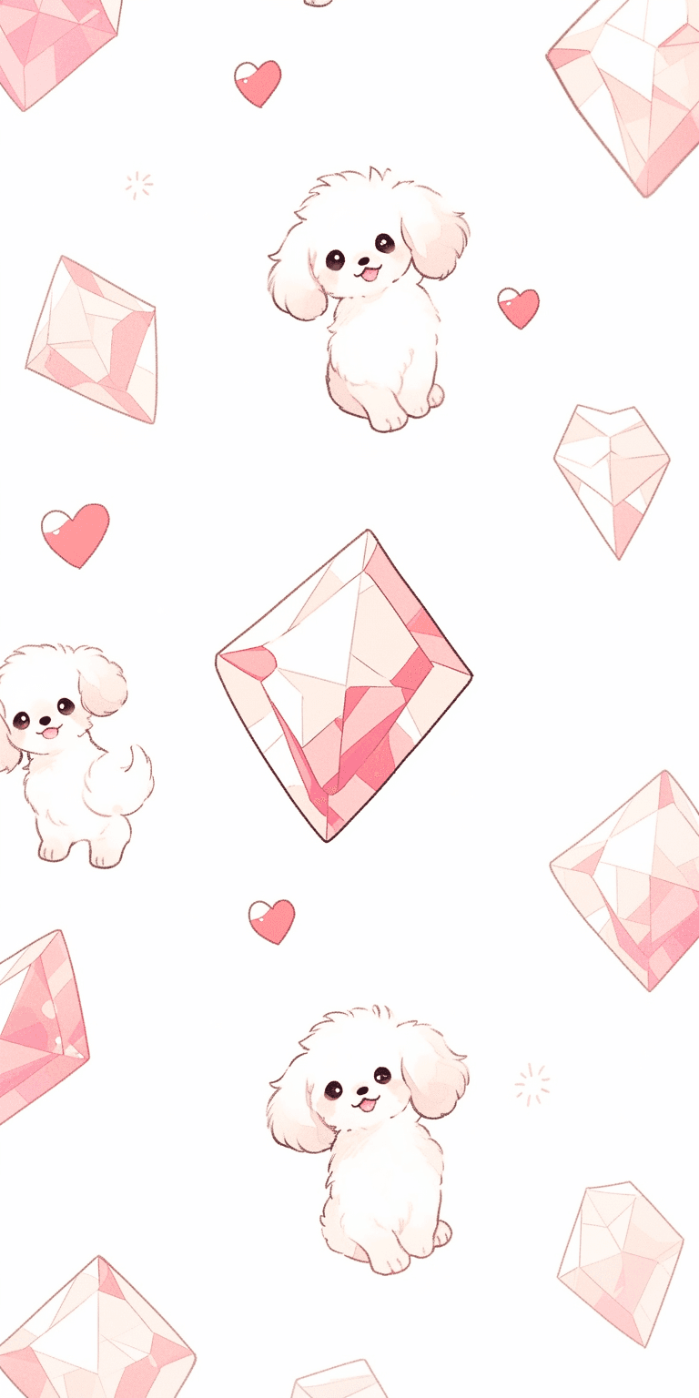 Cute Puppy 104 original repeating artwork