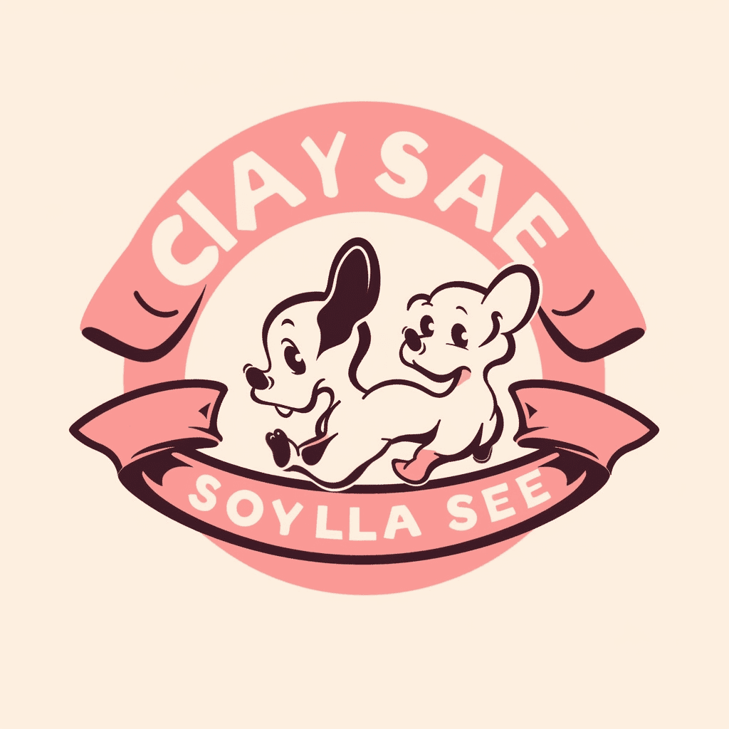 Cute Puppy Daybreak original repeating artwork