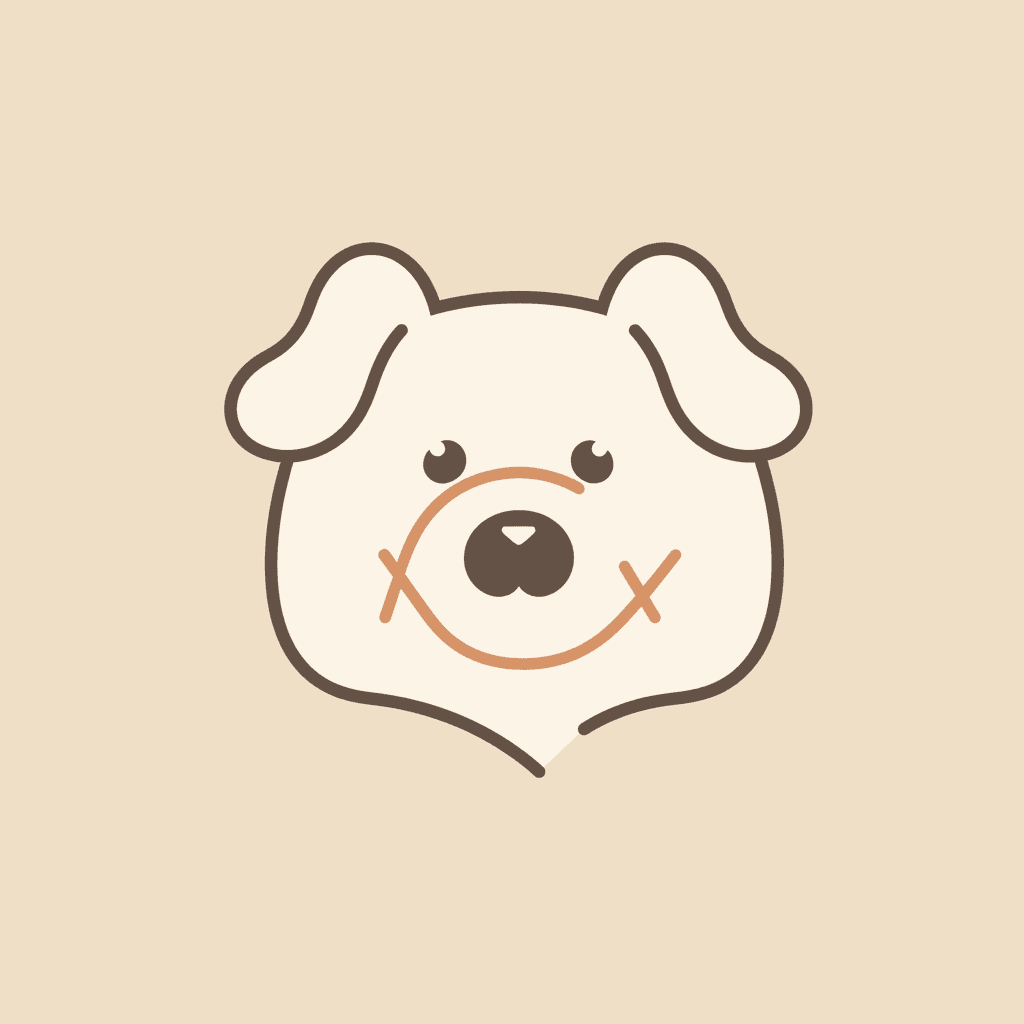 Cute Animals Mono original repeating artwork
