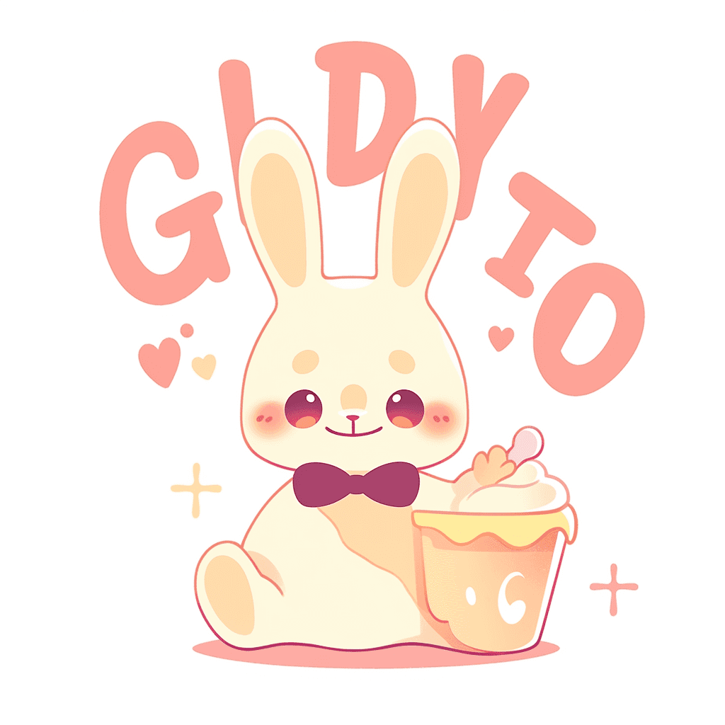 Cute Bunny Zoom original repeating artwork