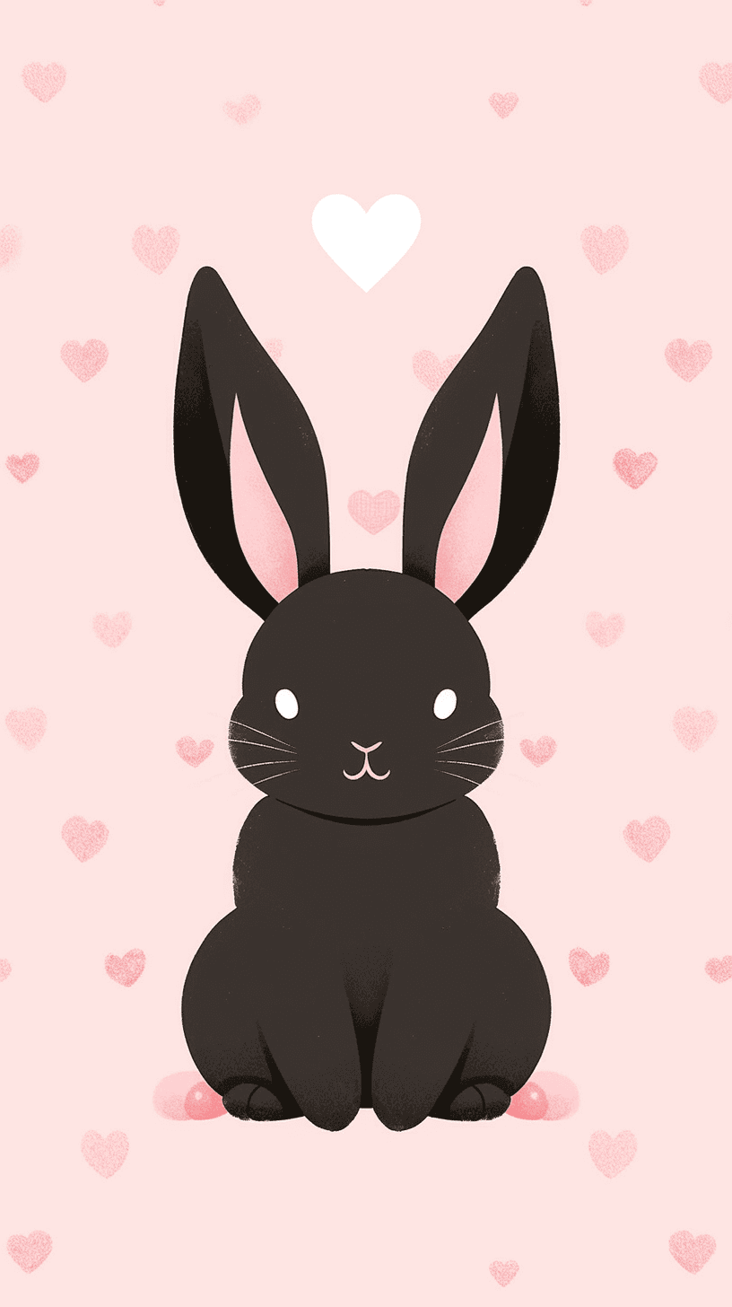 Bunny Party original repeating artwork